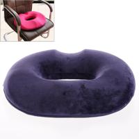 Office verdikking Crystal Velvet hip anti-aambeien kussen grootte: 45x41x7cm (marineblauw)