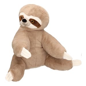 Pluche knuffel dieren grote Luiaard van 43 cm