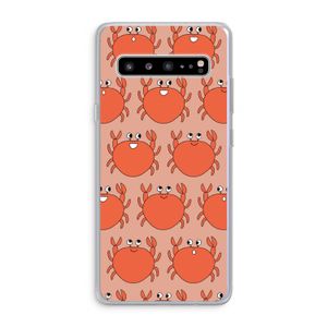 Krab: Samsung Galaxy S10 5G Transparant Hoesje