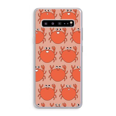 Krab: Samsung Galaxy S10 5G Transparant Hoesje