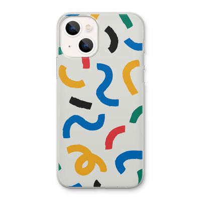 Illustratieve pop 2: iPhone 13 Transparant Hoesje