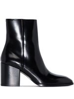 Aeyde bottines Leandra 75 mm en cuir - Noir