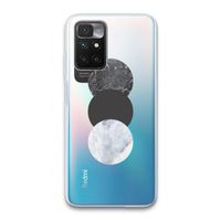 Marmeren cirkels: Xiaomi Redmi 10 Transparant Hoesje