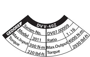 Gedore DVV-40Z 2653087 Draaimoment-versterker