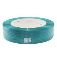 Pet band 155 mm x 06 mm 1800 meter groen (embossed)
