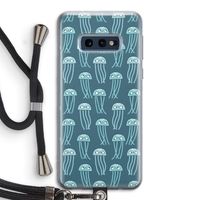 Kwallie: Samsung Galaxy S10e Transparant Hoesje met koord