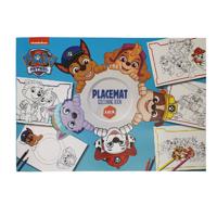 Paw Patrol Placemat/Onderleggers 12 stuks in Kleurboek - thumbnail