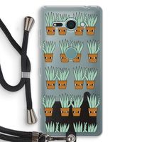 Sansevieria: Sony Xperia XZ2 Compact Transparant Hoesje met koord