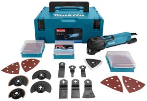 Makita TM3010CX2J oscillerend multi-gereedschap Zwart, Blauw 320 W 6000 OPM