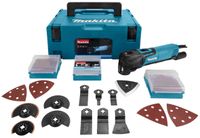 Makita TM3010CX2J oscillerend multi-gereedschap Zwart, Blauw 320 W 6000 OPM - thumbnail