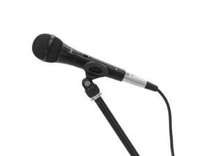 Omnitronic 13995010 microfoon Zwart Microfoon voor podiumpresentaties