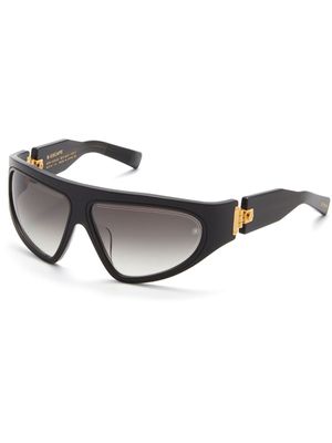 Balmain Eyewear lunettes de soleil B-Escape à monture pilote - Noir
