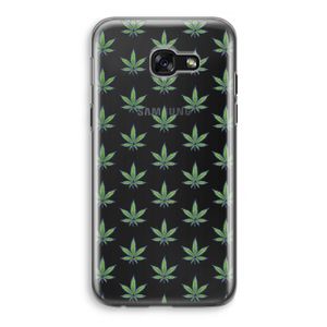 Weed: Samsung Galaxy A5 (2017) Transparant Hoesje