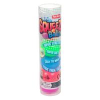 Toi-Toys Fun mini knijpballen stickeezz in koker, 5st.