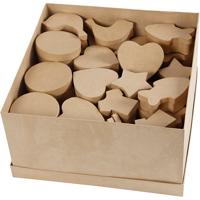 Creativ Company Dozen, afm 6-11 cm, 63 stuk/ 1 doos Creativ Company Dozen, afm 6-11 cm, 63 stuk/ 1 doos
