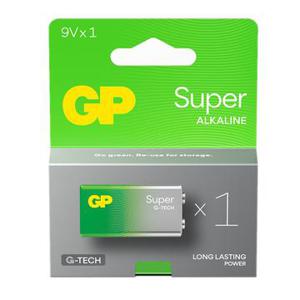 GP Batteries Super Alkaline GP1604A Wegwerpbatterij 9V
