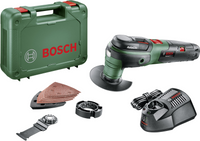 Bosch Groen UniversalMulti 12 12V Li-Ion accu multitool set in koffer met 1 x 2,5Ah accu - 0603103001 - thumbnail