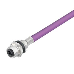 Weidmüller 1279480050 Sensor/actuator inbouwconnector M12 Aantal polen (sensoren): 2 Bus, inbouw 1 stuk(s)