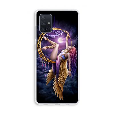 Aerial Angel: Galaxy A71 Transparant Hoesje