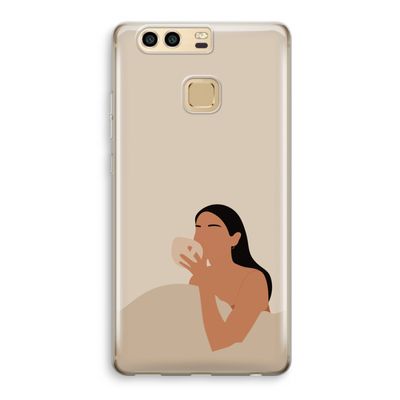 Fresh coffee: Huawei P9 Transparant Hoesje