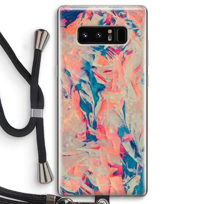 Alone: Samsung Galaxy Note 8 Transparant Hoesje met koord