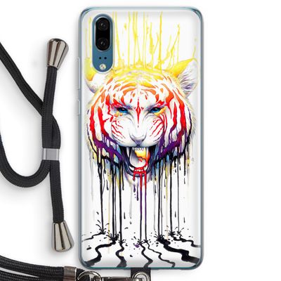 Fading: Huawei P20 Transparant Hoesje met koord