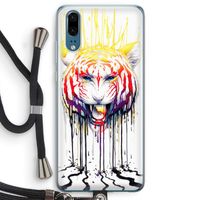 Fading: Huawei P20 Transparant Hoesje met koord