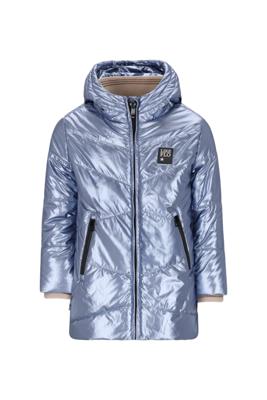 Like Flo winter winterjas meisjes - blauw - Abbi - gewatteerd, capuchon