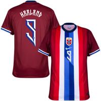 Noorwegen Shirt Thuis 2024-2025 + Haaland 9