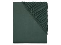 LIVARNO home Jersey hoeslaken 180-200 x 200 cm (Donkergroen) - thumbnail