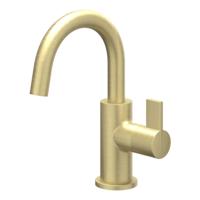 IVY Pact Fonteinkraan met Draaibare Uitloop - Opbouw - Geborsteld Mat Goud PVD