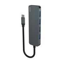 SAVIO USB-C - 4 x USB-A hub, AK-54