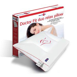 Dr.Fit - Red Duo Relax Pillow Neck: PU w/ Visco