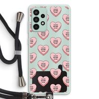 Chicks before dicks: Samsung Galaxy A52s 5G Transparant Hoesje met koord