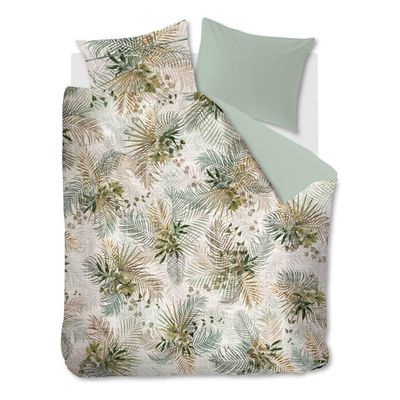 Rivièra Maison Rivièra Maison Enchanting Dekbedovertrek - 2-persoons (200x200/220 Cm + 2 Slopen) - Katoen - Green