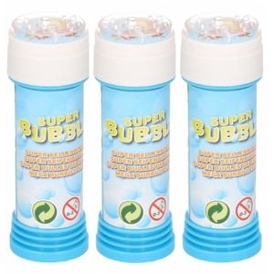 3x Flesjes/busjes bellenblaas 50 ml