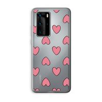 Ondersteboven verliefd: Huawei P40 Pro Transparant Hoesje