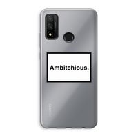 Ambitchious: Huawei P Smart (2020) Transparant Hoesje