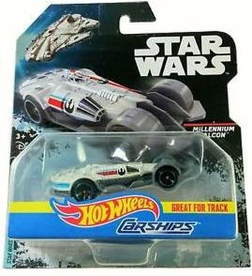 Mattel Star wars hotwheels auto millennium falcon