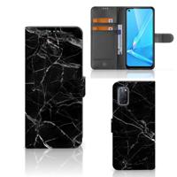 OPPO A72 | OPPO A52 | Bookcase | Marmer Zwart - Origineel Cadeau Vader