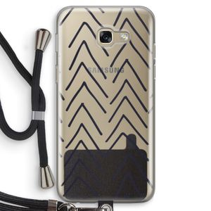 Marrakech Arrows: Samsung Galaxy A5 (2017) Transparant Hoesje met koord