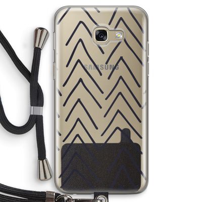 Marrakech Arrows: Samsung Galaxy A5 (2017) Transparant Hoesje met koord