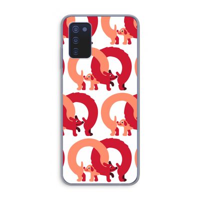 Dogs: Samsung Galaxy A03s Transparant Hoesje