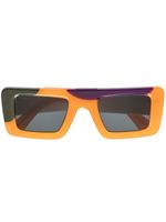 Off-White Eyewear lunettes de soleil Seattle à monture rectangulaire - Orange - thumbnail