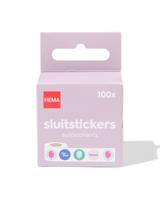HEMA Sluitstickers Feest - 100 Stuks