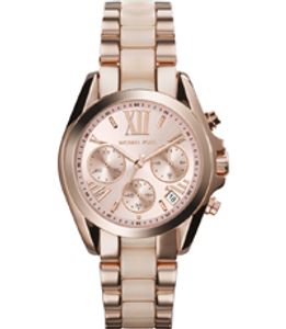 Horlogeband Michael Kors MK6066 Roestvrij staal (RVS) Rosé 18mm