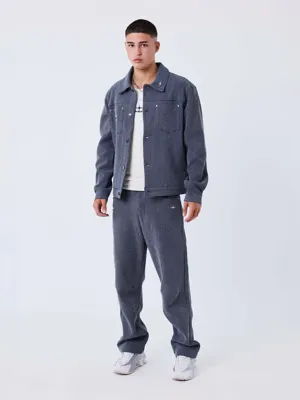 Project X Paris Honeycomb Set Heren Blauw/Zwart - Maat XXL - Kleur: ZwartBlauw | Soccerfanshop