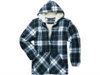 Thermojack Vancouver maat XXL blauw/beige-geruit SCHEIBLER Thermojack Vancouver maat XXL blauw/beige-geruit SCHEIBLER