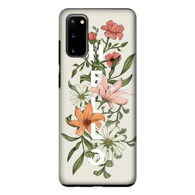 Hello bloemen: Samsung Galaxy S20 Tough Case