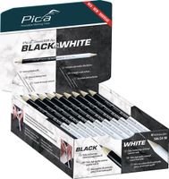 Pica Markeerstift | lengte 24 cm | 2B | dubbelzijdig gepunt | 50 stuks - 546/24-50 546/24-50